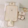 Cute Bear Rabbit Diaper Changing Pad Portable Changing Cover Pad New Diaper Cover Mat  Newborn Care