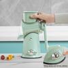 5 In 1 Rotary Cheese Grater Vegetable Slicer for Kitchen, Potato Ricer Microplane, Carrot Shredder Tool-Food Shredders with 5 Sets Interchangeable