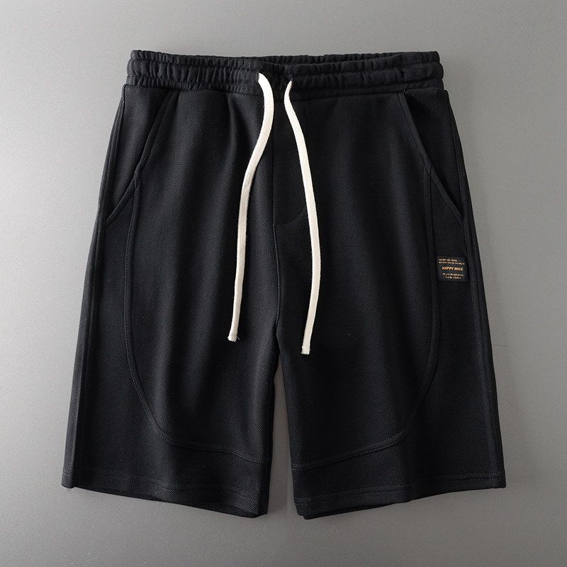 Export Tail Single Cut Label American Fog Shorts High Street Men's Hip Hop Casual Fifth Pants Export Original Single Men's Middle Pants