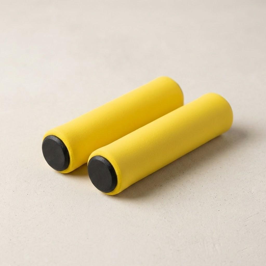 

Bicycle Soft Foam Sponge Handlebar Cover Anti Slip Silicone MTB Road Bike Grips Pair Cycling Accessories жёлтый