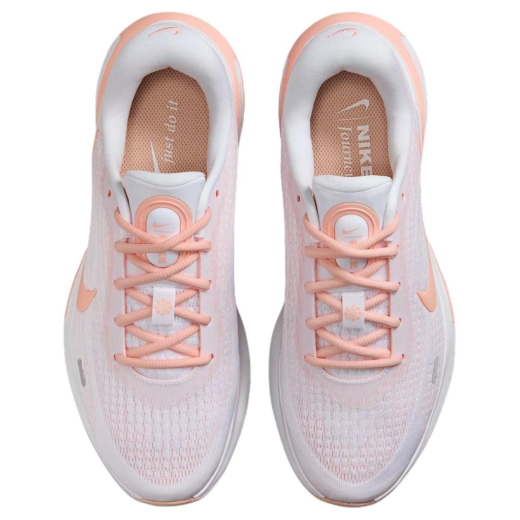 Nike Journey Run Biały Wybielony Koralowy Damskie FJ7765-114