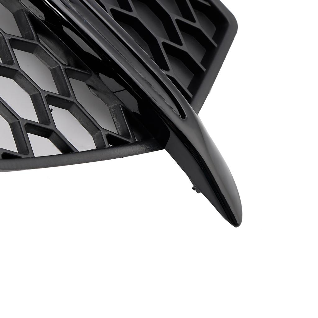 Främre stötfångare Dimljusgaller 8R0807682N 8R0807681S Passar Q5 S-Line SQ5 2013-2017 Svart