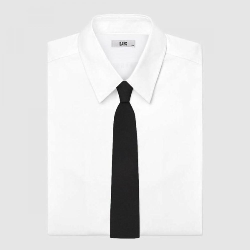 DakS Men S Solid Funeral Tie Dmg1acf1000k1