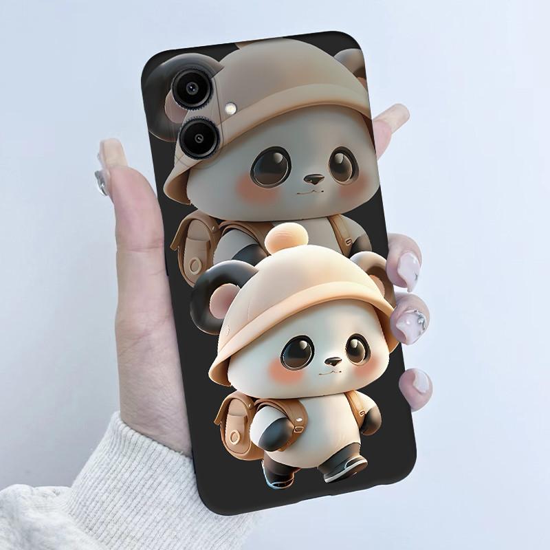 For Samsung Galaxy A06 Casing A065 SM-A065F A06 4G GalaxyA06 Cover Cute Astronaut Panda Flowers Pattern Candy Soft Silicone Case