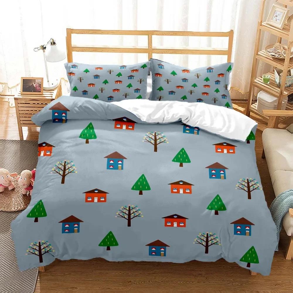 

Fresh floral pattern printing trend bedding soft and comfortable fashion gift for friends Customizable comforter bedding sets 70x133cm