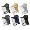 Fishing Hat Insect-Proof Bee-Proof Breathable Mesh Outdoor Anti-Mosquito Hat Shawl Design Wide Brim Summer Sun Hat