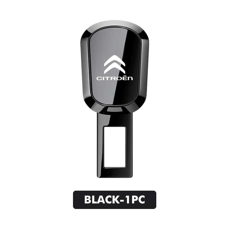 

For Citroen 1PCS Car Safety Belt Buckle Thick Socket Two Piece xtension Plug Clip C4 C3 C5 C1 C2 C6 VTS C4L DS3 DS4 DS5 Grand