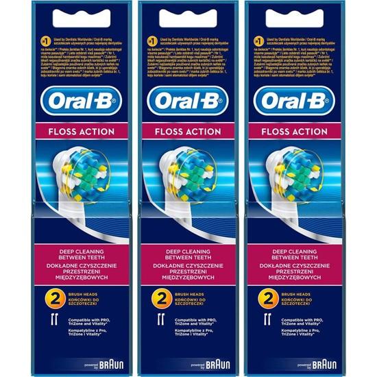 

Oral-B Floss Action 2 Сменные насадки для зубных щеток 3 шт.