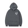 2025 Autumn/Winter New Women's Trendy Brand Casual Heart Shaped Hoodie Outdoor Sports Jogging Comfortable Versatile Coat