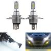 Katigan H4 9003 2 LED Headlight Bulb Kit with High Low Beam Bright 35W 4 6K White