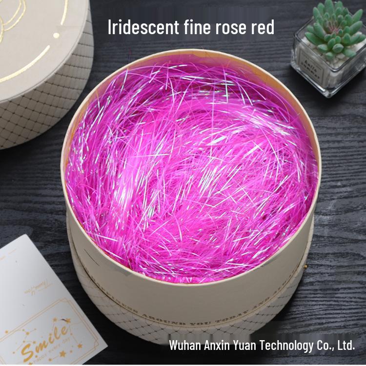 Iridescent Raffia Filler Paper String for Gift Decoration - 100g