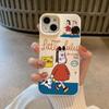 Japanese Ins Cartoon Animation Character for Apple 16 Mobile Phone Case for IPhone15 New 14plus Female 12/14