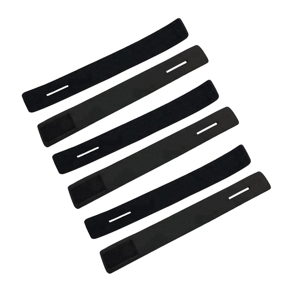 6Pcs Fishing Rod Belt Stretchy Fishing Rod Wrap Strap Elastic Rod Ties Fishing Rod Straps Adjustable Fishing Rod Ties