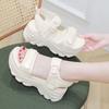 Dad Sandals Soft-soled Anti-slip Thick-soled Sponge Sports Beach Shoes