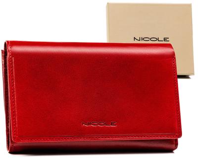 Women's Leather Wallet Z211416 RED