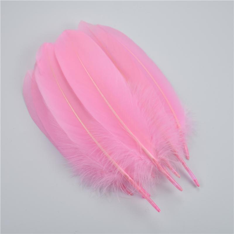 20Pcs Colorful Hard Stick Goose Feather 6-8inch/15-20cm Natural Swan Crafts Plumes  Table Centerpieces Feathers for Decoration
