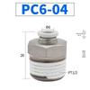 Yadake PC4-M5/PC6-01/PC8-02/PC10-03 Pneumatic Quick Connectors