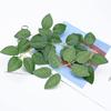 10/20/50 Stück/Los 6 Blätter/Stück Grünes Künstliches Blatt Blume Für Hochzeit Heimdekoration Laub DIY Scrapbooking Handwerk Kunstblume