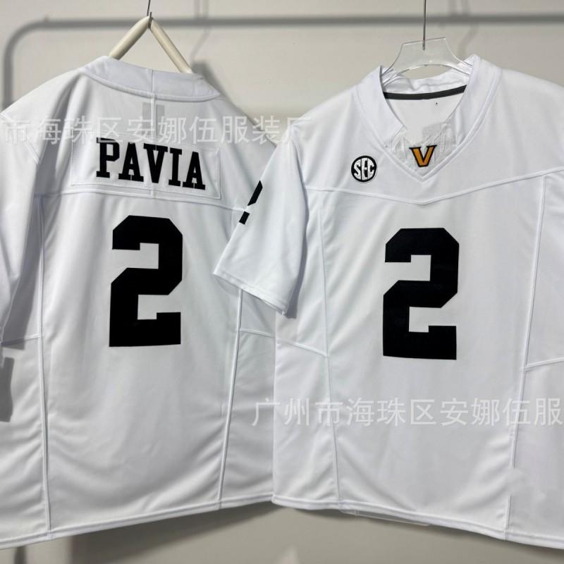 2026 NACC Vanderbilt Commodores 2 Basketball Jersey Embroidered Team Uniform Men Women