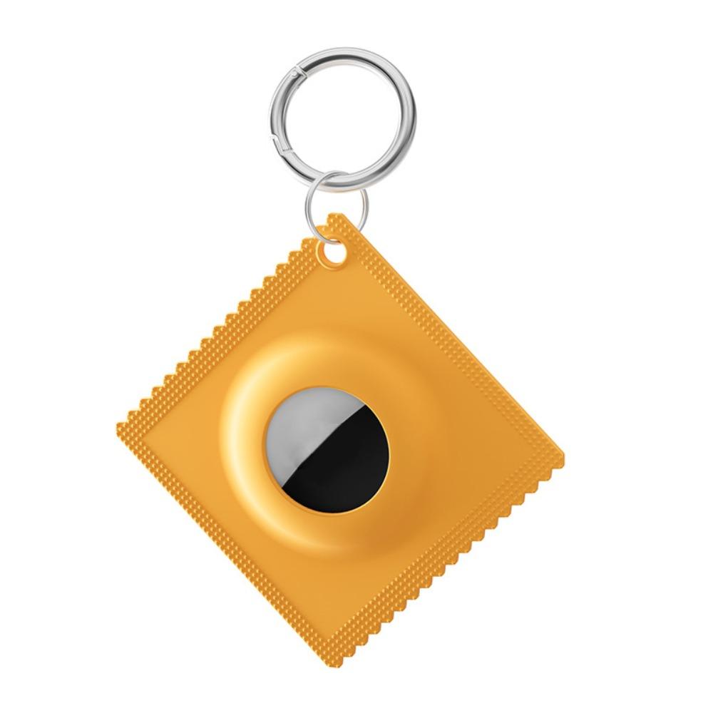 Silicone Protective Case Ultra-thin Tracker Keychain for Apple AirTag Tracker Accessories