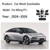 For XPeng P7+ 2024~2026 2025 F57 Car Sunshades Anti UV Privacy Mesh Curtains Heat Insulation Sunscreen Visors Auto Accessories
