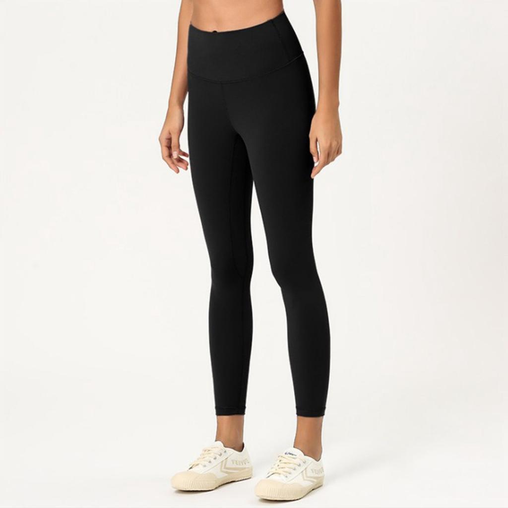 Yoga Nine-Point Pants, T-Less Awkward Line Peach Butt Fitness Pants, Quick-Drying Sports Butt-Beautiful Pants