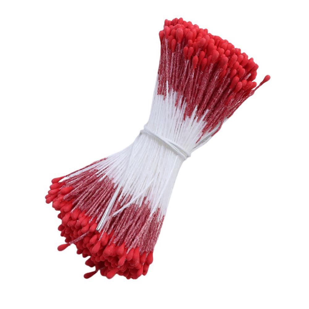 380 pcs: 1mm Matte Flower Centers & Imitation Plaster Stamens for Roses, Lilies