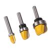 3Pcs Router Bit 8mm Round Shank Bowl and Tray Router Bit Cutter for Cutting Woodworking