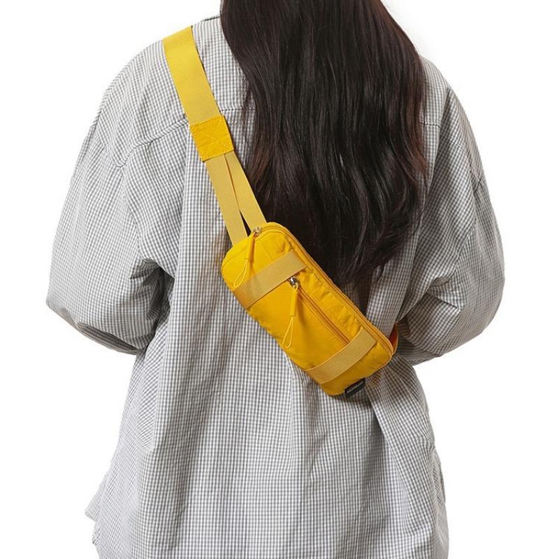 New trendy mini handbag men's and women's casual messenger small bag personalized mobile phone bag sports small hanging bag