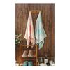 Kosugizen Mini Bath Towel Jacquard Crystal 2 Colors 1 Piece Each 50 x 100cm Small Size Bath Towel Daily Use Set of 2 SV-464-2