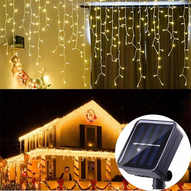 

LED Solar String Light Outdoor Garden Fairy Lights Led Twinkle Waterproof Lamp for Christmas Party Decor 3.5M Garden Garlands