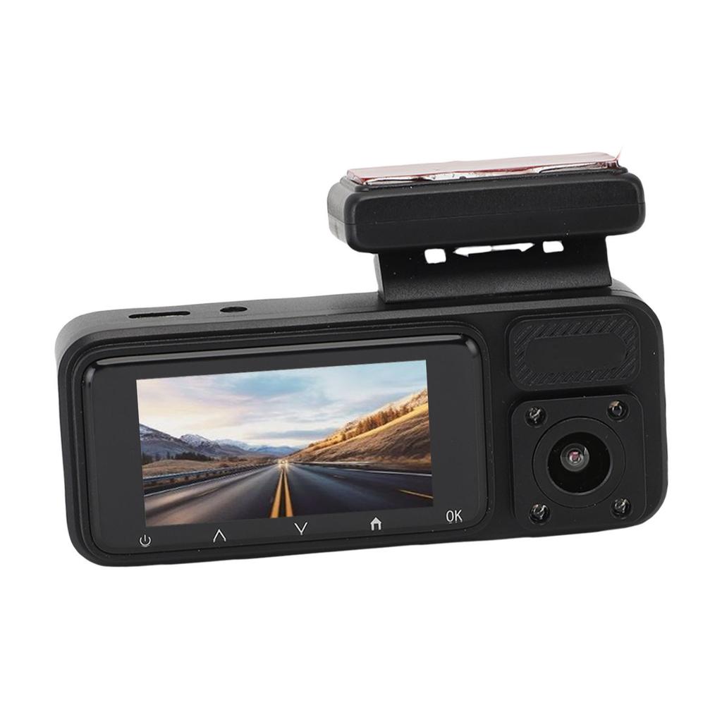 3 Channel Dash Camera 1080P 170 Degree Wide Angle APP Control Front Rear Car DVR with 2.0 Inch Screen