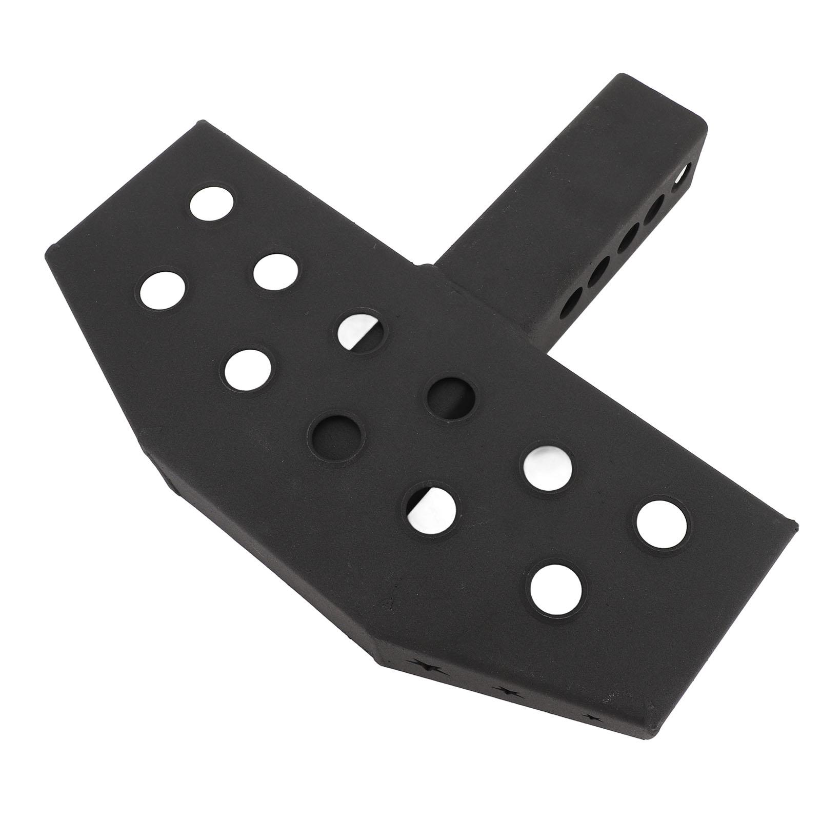 Marchepied d'attelage, Récepteur 2 pouces Robuste Capacité de charge 600 lbs Acier thermolaqué noir avec Goupille d'attelage et , pour Voitures SUV Pick-up Camions Camping-cars