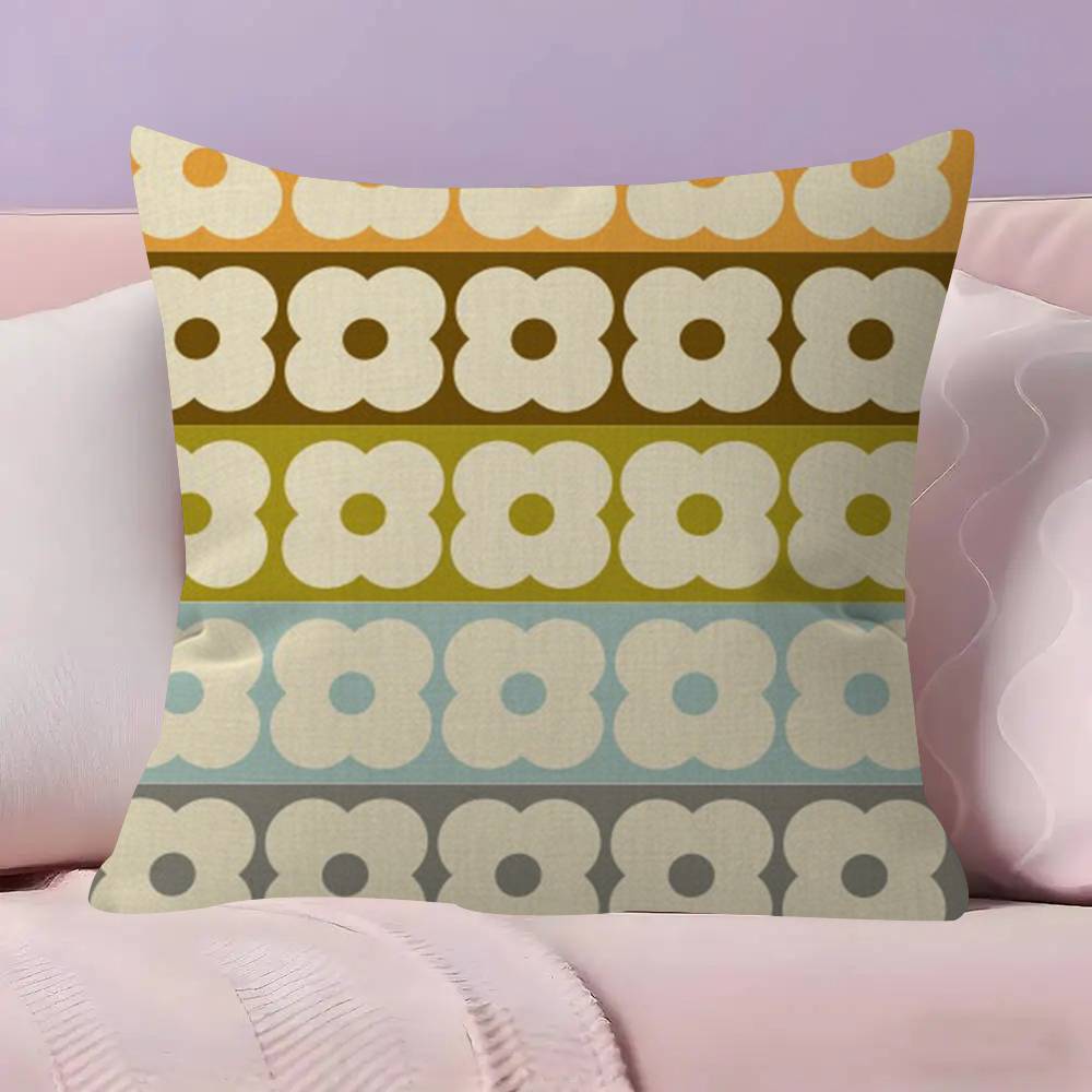 Classic Brand O-O-Orla Kiely Pillow Cover For Bedroom Room And Living Room Sofa Decorative Cushion Cover