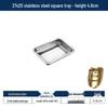 Zhuoliang 304 Stainless Steel Rectangular Serving Tray