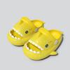 Children's Luminous Shark Slippers Summer Boys Girls Kids Night Glow Strap Sandals Anti Slip Soft Cartoon Beach Casual Shoes