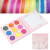 Eyeshadow Palette 9 Colors Portable Long Lasting Eye Makeup Pallet Pigmented Cosmetics Gift 0.2oz