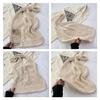 New women's hollow knitted handbag beach bag