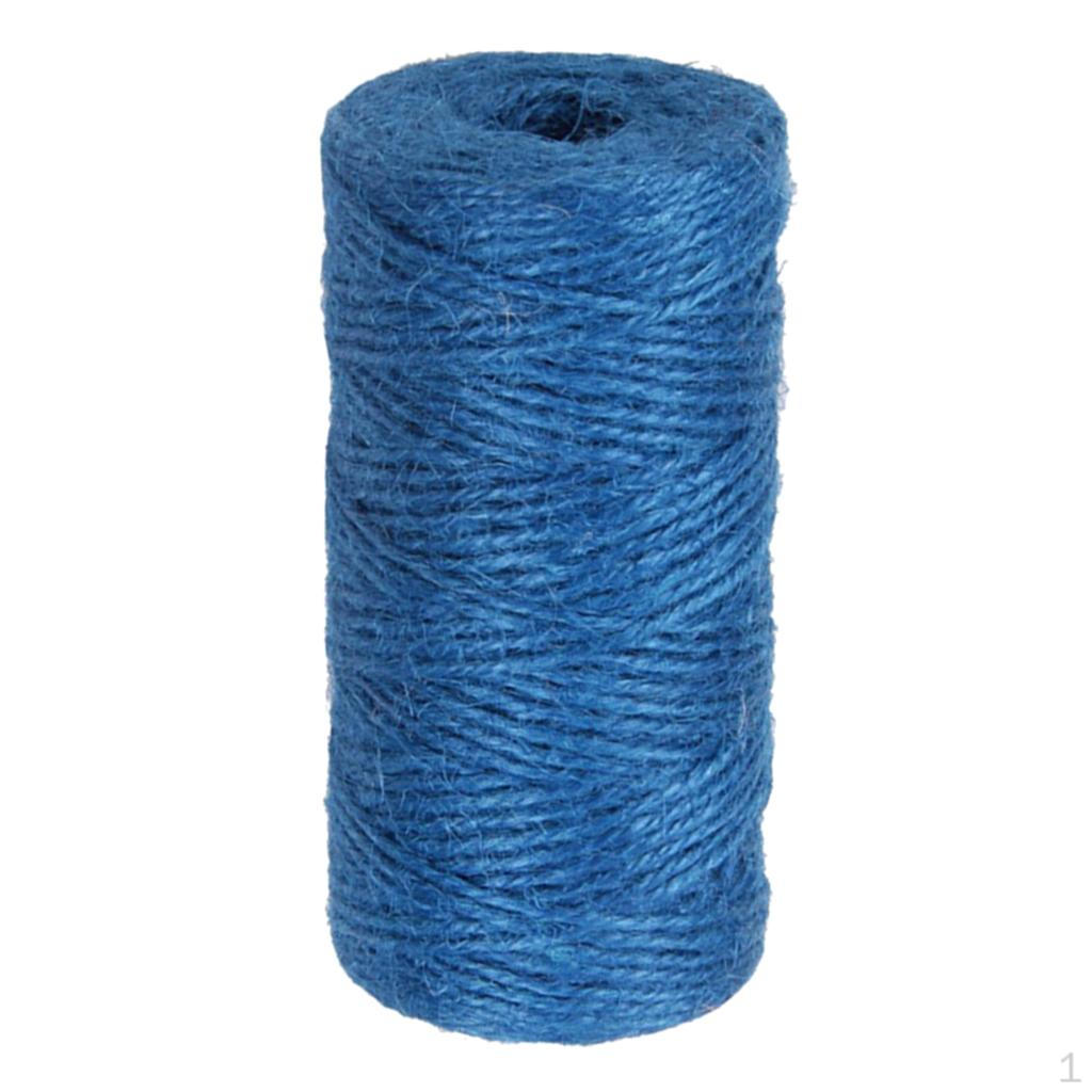 Jüt İp 2mm Halat Paketleme Malzemeleri Sarma İpi el sanatları ev ve bahçe Dekorasyonları