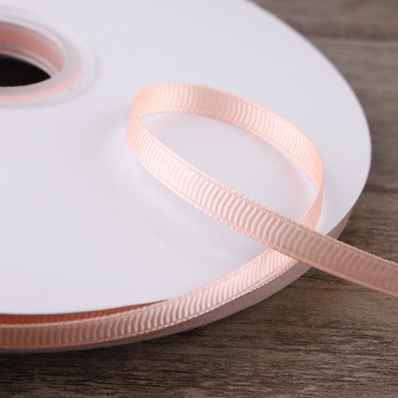 6mm Double-Sided Ribbed Satin Ribbon for DIY Bows, Hair Accessories, Packaging, and Weaving Decorations