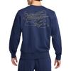 Nike Men's  Sportswear Club Graphic Crewneck Sweatshirt FZ0765-410
