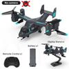 New Remote Control Airplane Toy with 480P Camera Suitable for Boys Two-in-One Air-Land Mode Helicopter Radio Drone Children Boy Christmas Gift