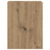 Plant Stand Artisan Oak 30 x 30 x 40 cm Engineered Wood
