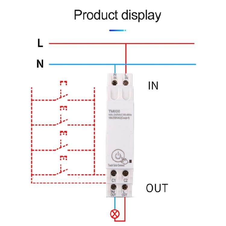 for Smart Timer Switch Energy Meter Electric Mobile APP Remote Control for Home