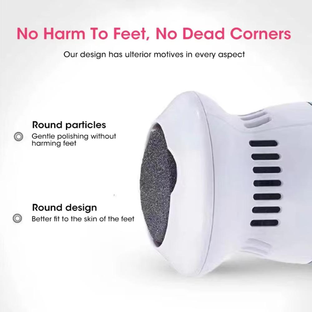 2 Speed Adjustable Electric Foot File Automatic Vacuuming Foot Calluses Remover  Stockings