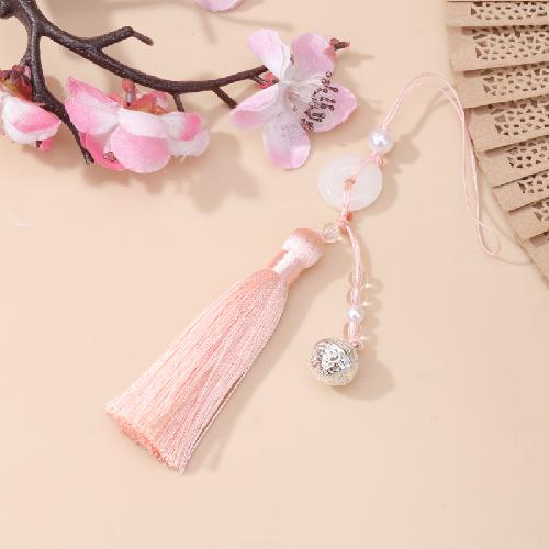 Qingxin Palace Bell Tassel Pendant Hanfu Waist with Yunmeng Jiang Pendant Palace Bell Ancient Style Accessories Fan Pendant Hanging Ear