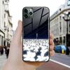 Nier Automata Lunar Tear Kunstglass Myk Silikon Telefondeksel Skall for iPhone SE 6s 7 8 Plus X XR XS 11 12 13 Mini Pro Max