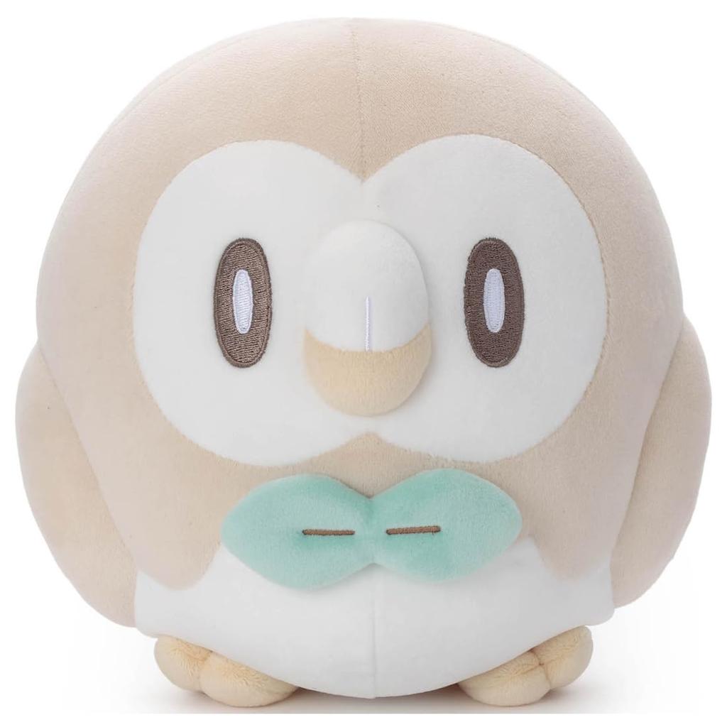 Takara Tomy Arts PokePiece Plush Approximately 20cm Tall (TAKARATOMY A.R.T.S) Mocchi-Mocchi-Style Toy, Rowlet,