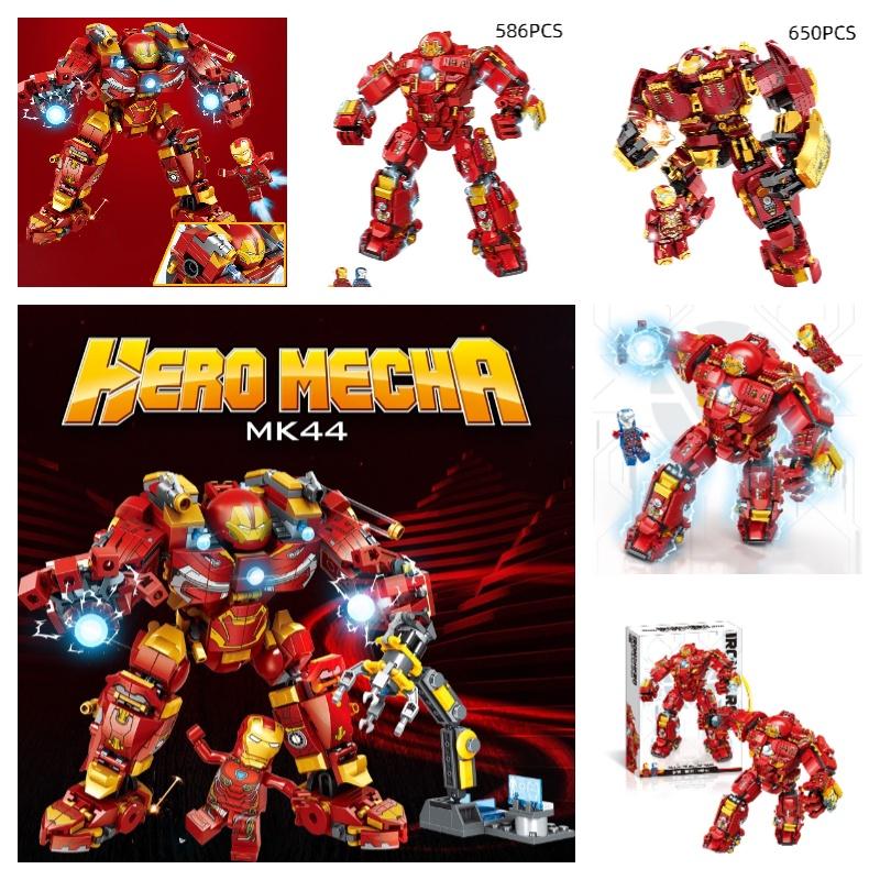 Heroic Mech War Machine Transformer Puzzle Building Blocks