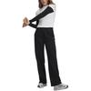 Women's Pants Under Armour Rival Casual Pants Women's Ultimate Black/White-008 Moderate Straight Fit Pants